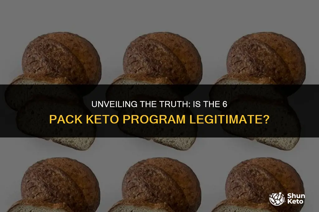 is 6 pack keto a scam