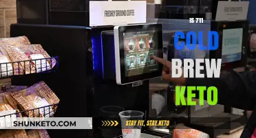 Chilled Keto Delight: Savoring 7-Eleven's Cold Brew on a Low-Carb Diet