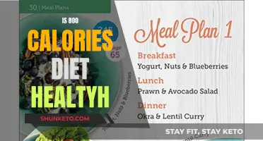 Strict Dieting: Is 800 Calories Healthy?