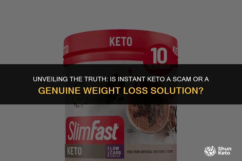 is 8nstant keto a scam