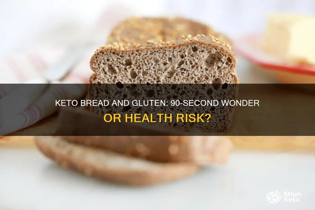 is 90 second keto bread gluten free