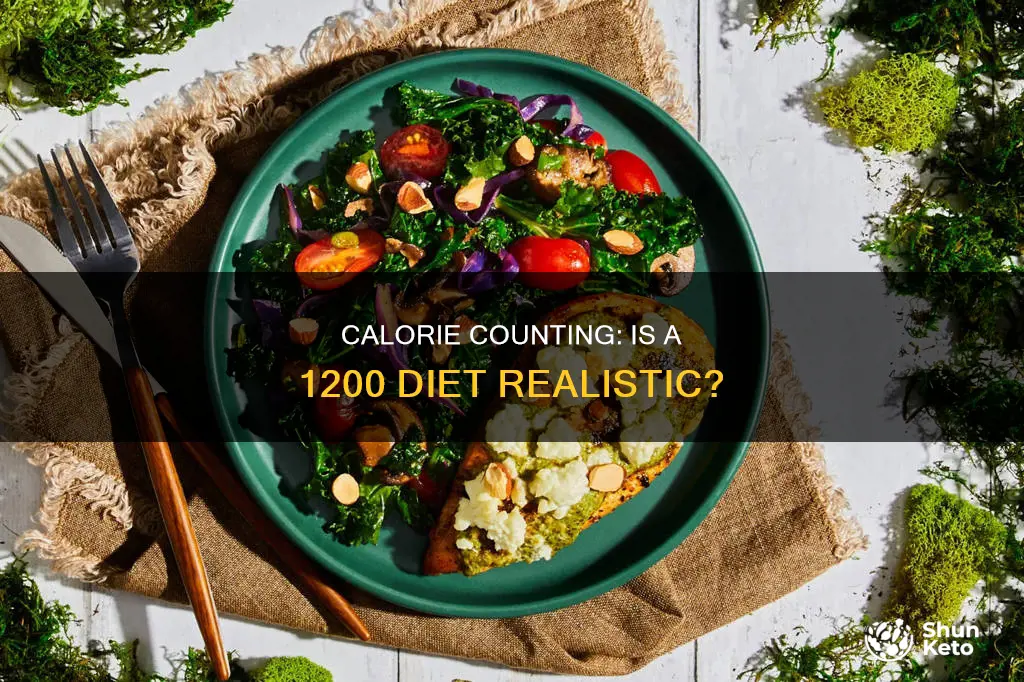 is a 1200 calorie diet sustainable