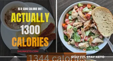 Calorie Counting Conundrum: Unveiling the Truth Behind 1300 Calories