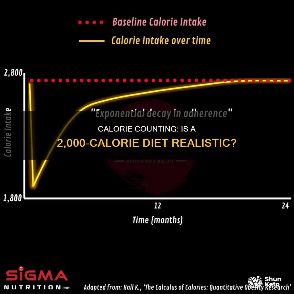 is a 2000 calorie diet realistic
