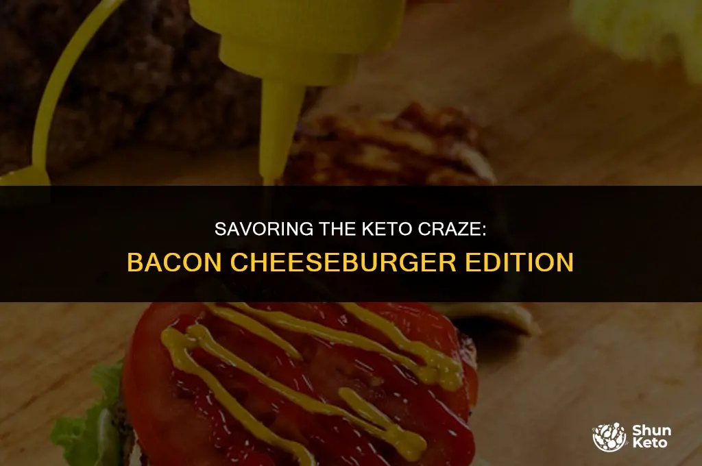is a bacon cheeseburger keto