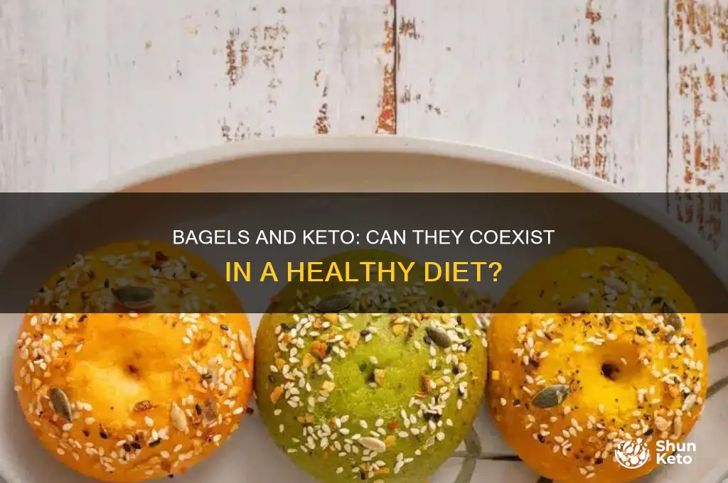 is a bagel healthy in a keto diet