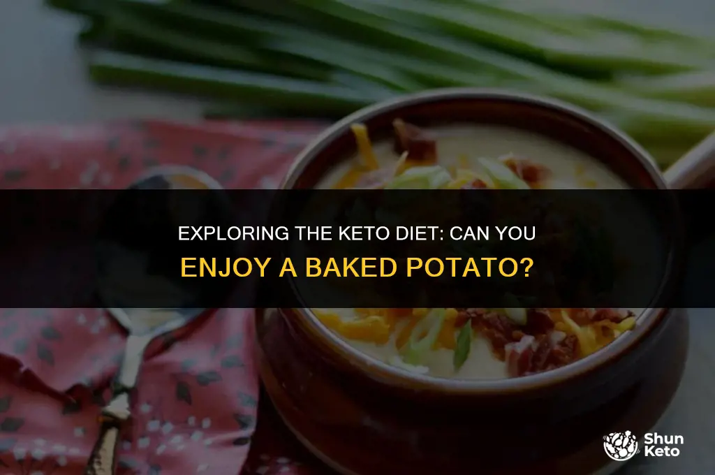is a baked potato keto