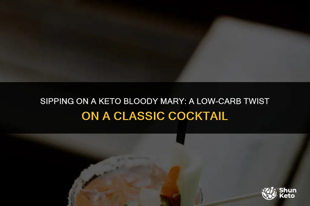 is a bloddy mary keto