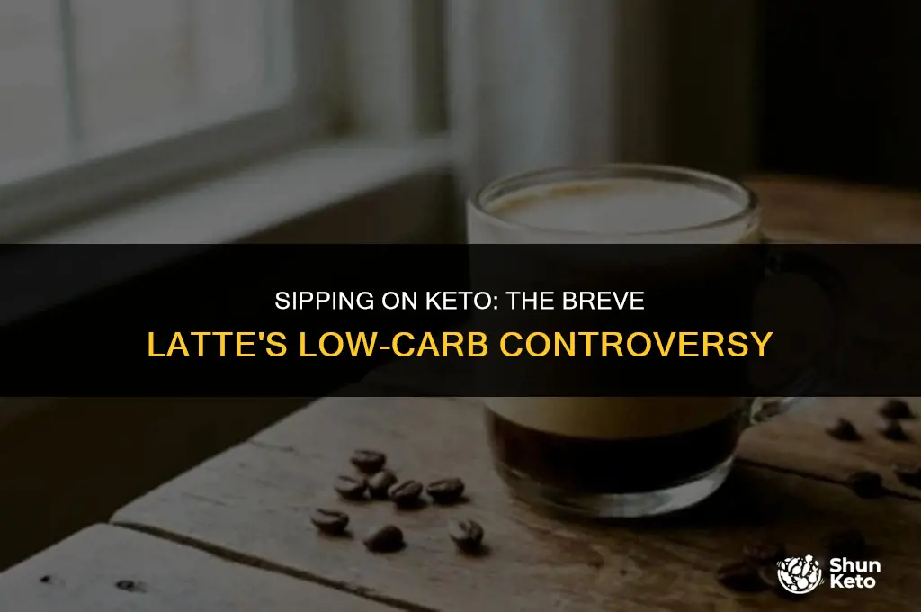is a breve latte keto