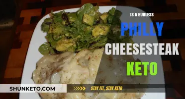 Savoring the Keto Way: Bunless Philly Cheesesteak Delight