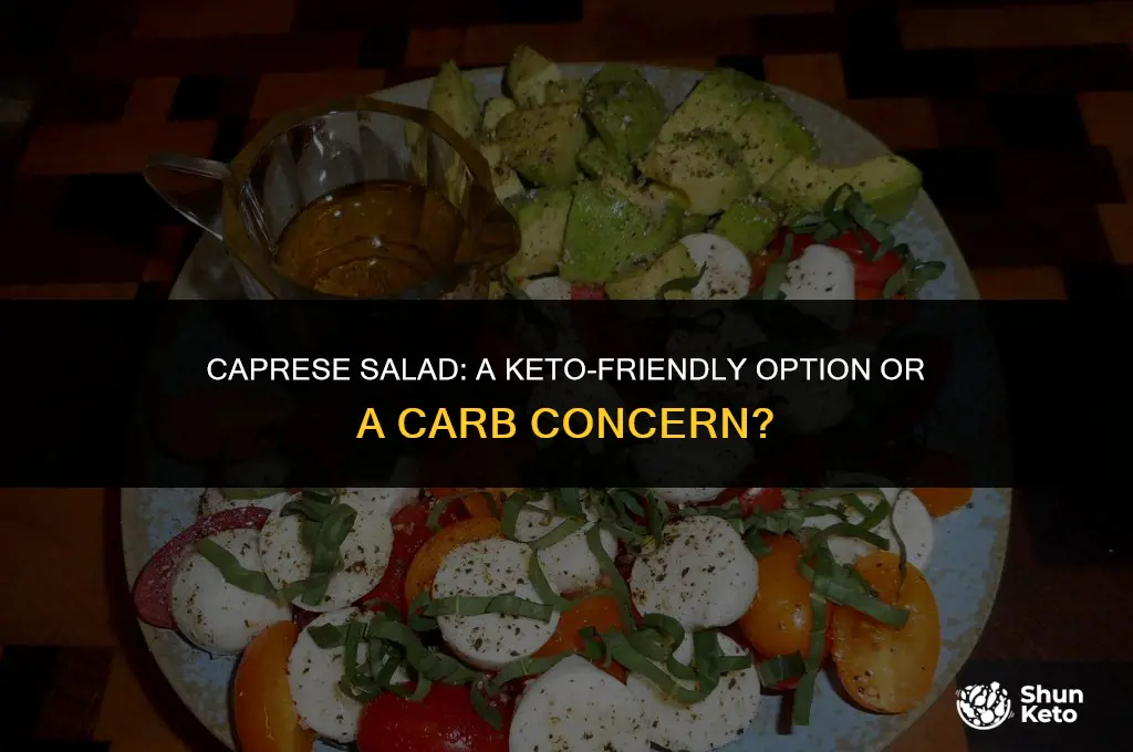 is a caprese salad keto