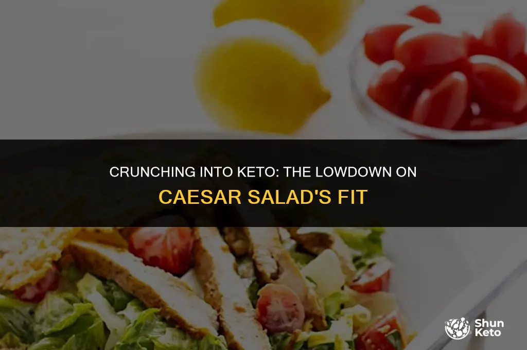 is a cesar salad keto