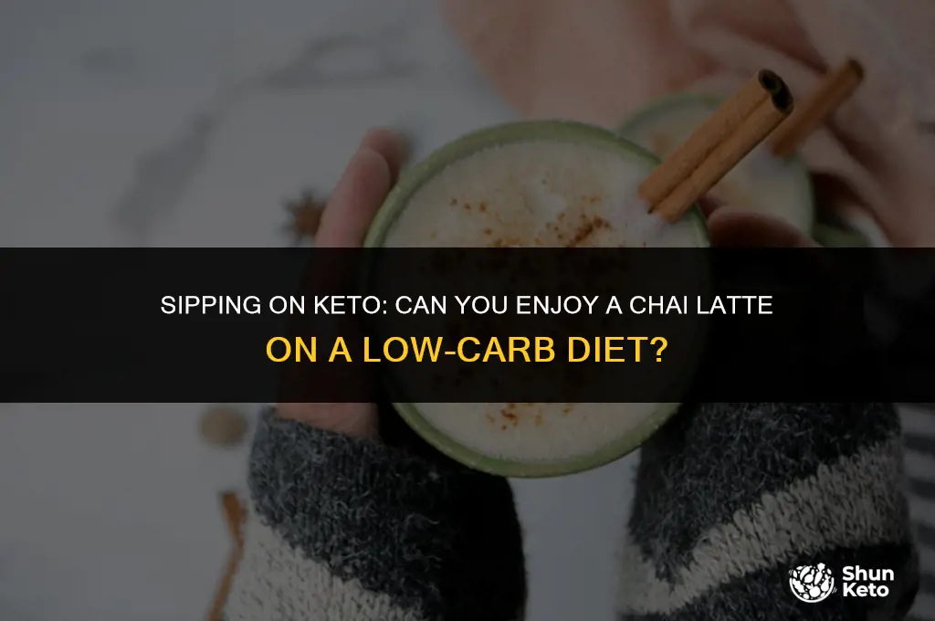 is a chai latte keto