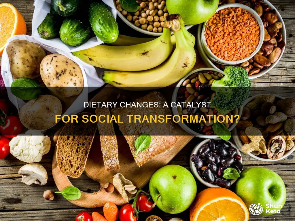 is a change in diet a social change