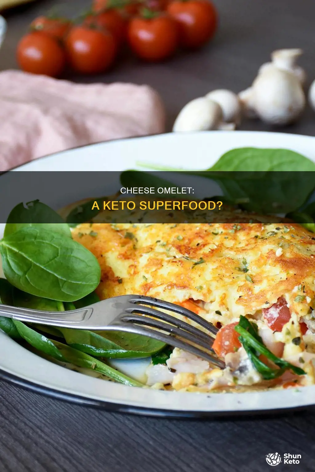 is a cheese omelet keto