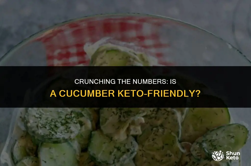is a cucumber keto