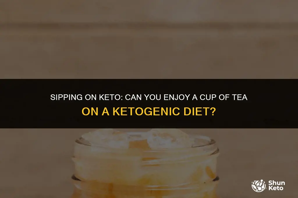 is a cup of tea keto