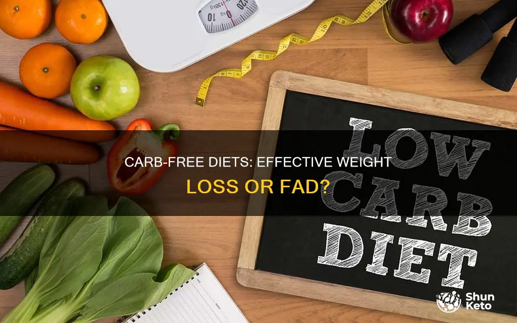is a diet without carbs effective