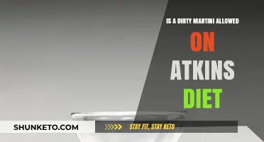 Dirty Martini: Friend or Foe on Atkins Diet?