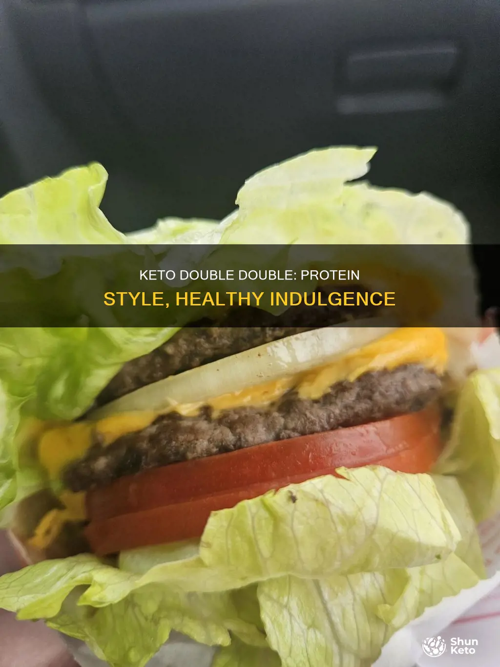 is a double double protein style keto