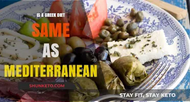 Greek Diet: Mediterranean Twin or Distant Cousin?