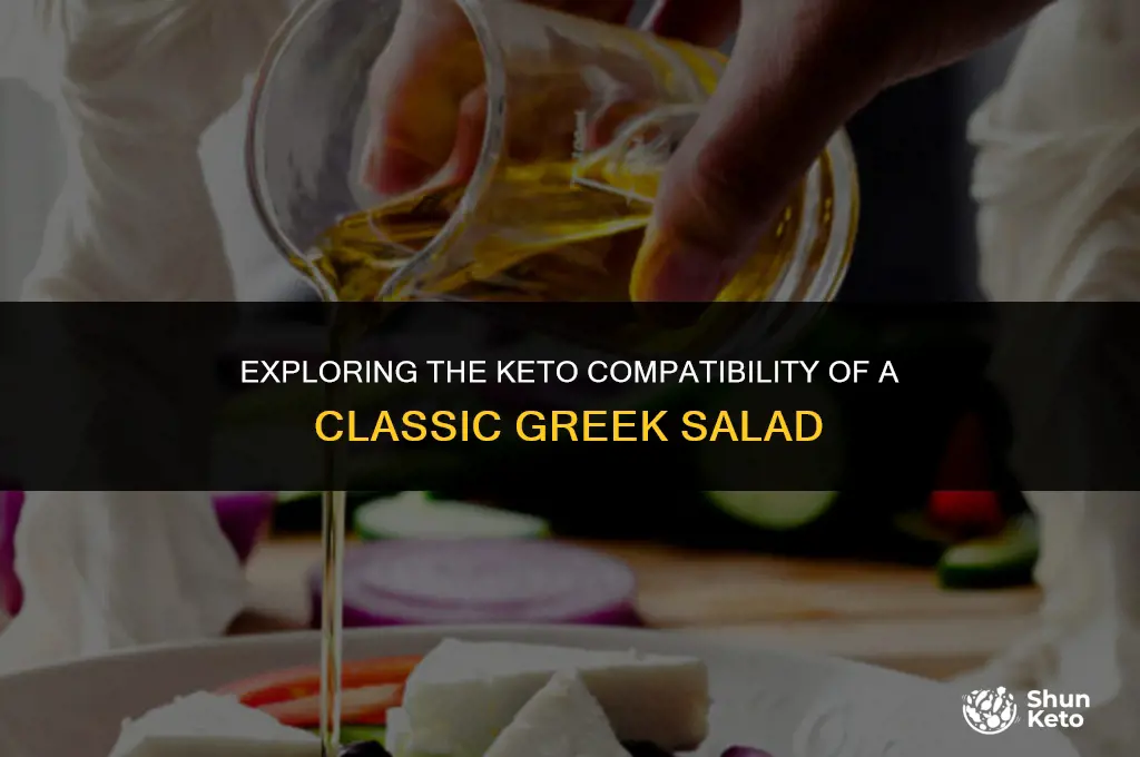 is a greek salad keto