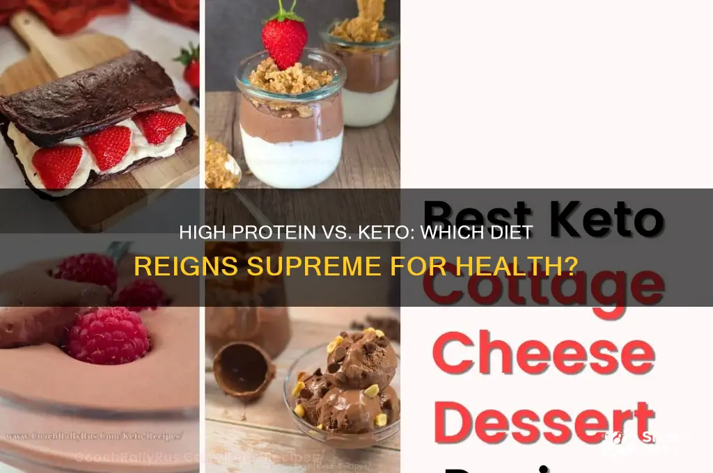 is a high protein diet better than keto