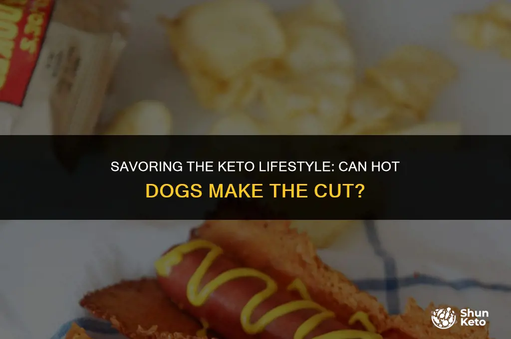 is a hot dog keto