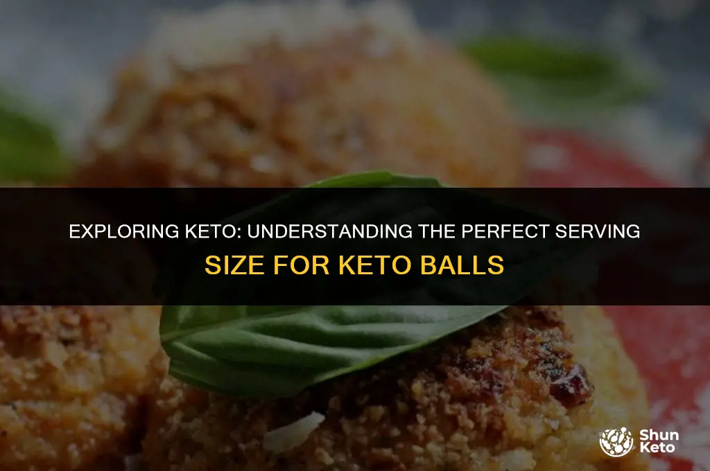 is a keto ball about 1 tbsp