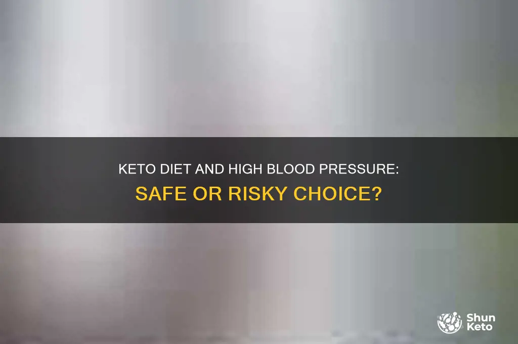 is a keto diet safe for high blood pressure