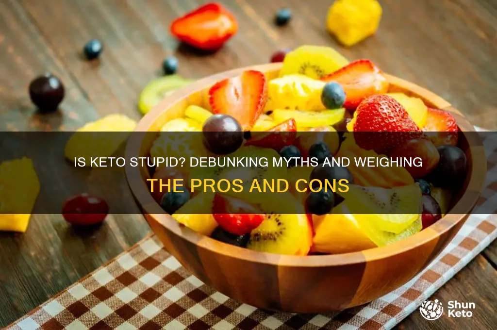 is a keto diet stupid