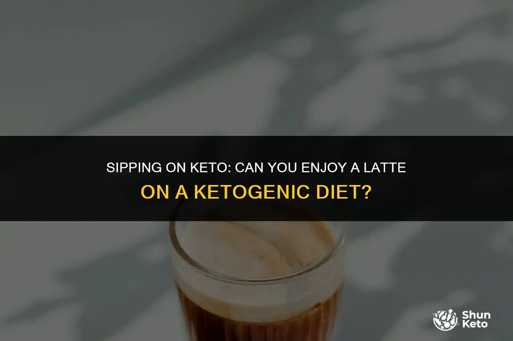 is a latte keto