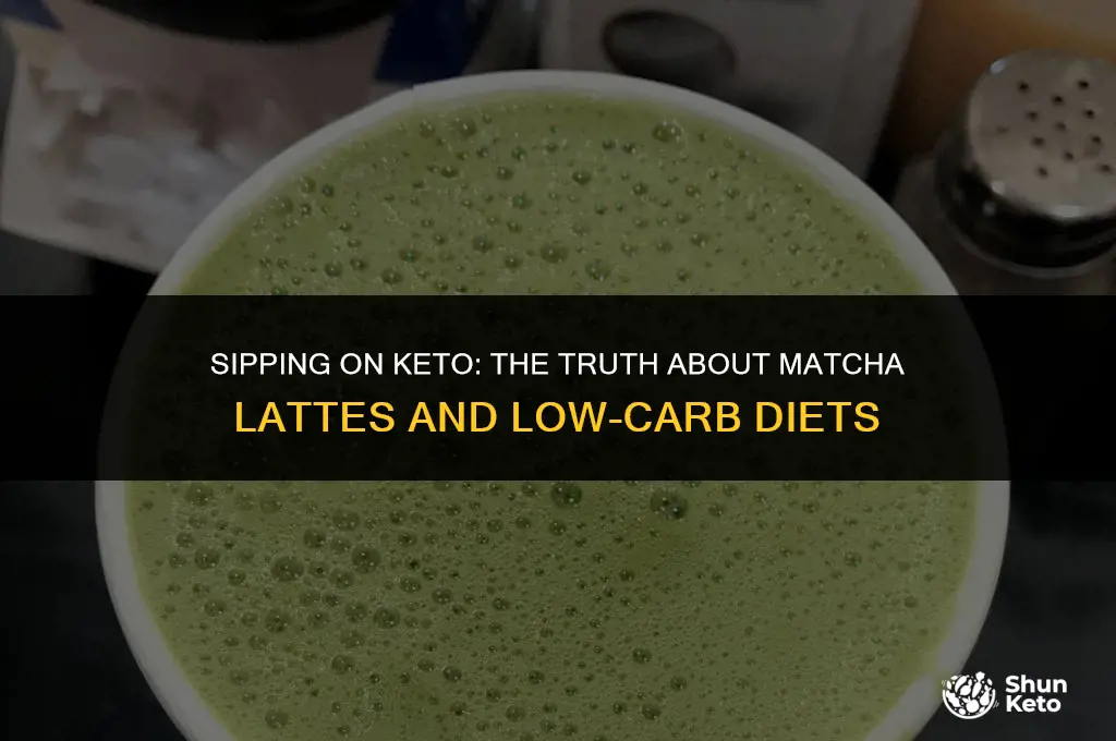 is a matcha latte keto
