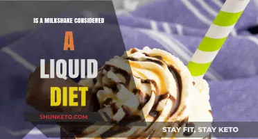 Milkshakes: A Liquid Diet or Not?