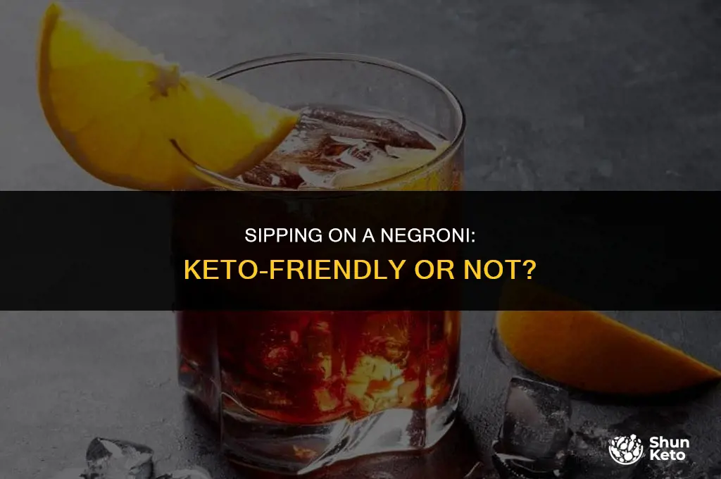 is a negroni keto