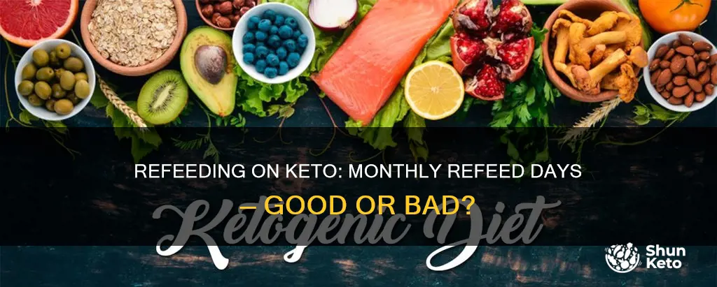 is a once a month refeed on keto okay