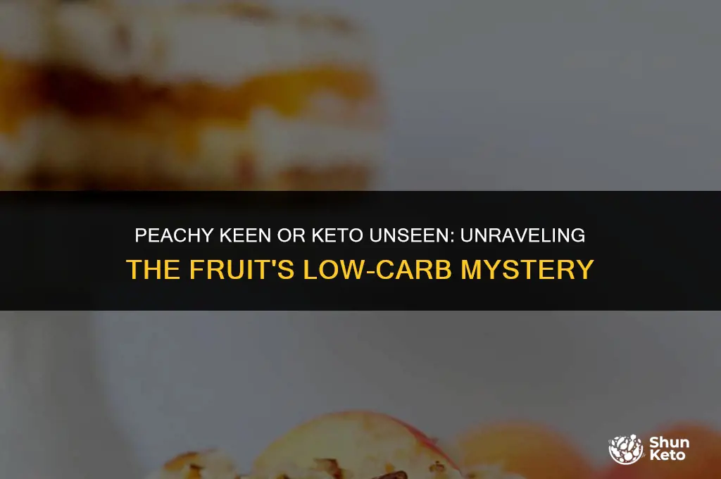 is a peach keto