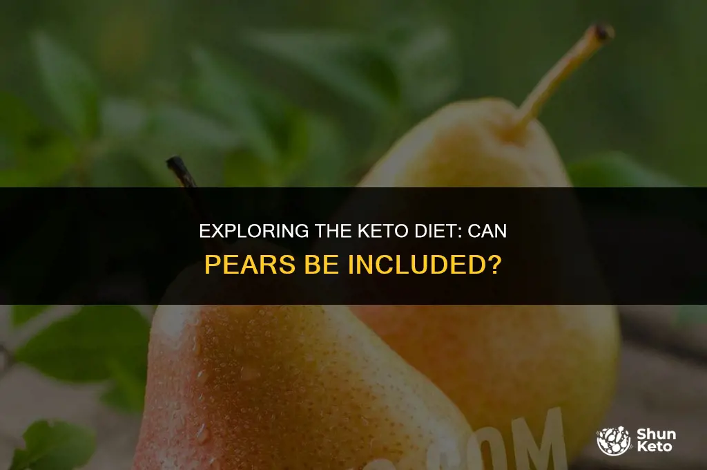 is a pear keto
