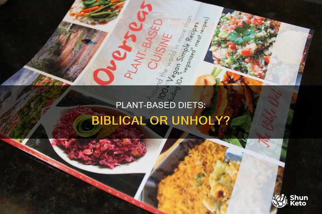 is a plant based diet biblical