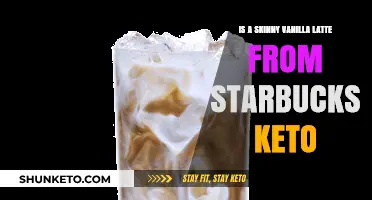 Sipping on Keto: The Skinny Vanilla Latte at Starbucks
