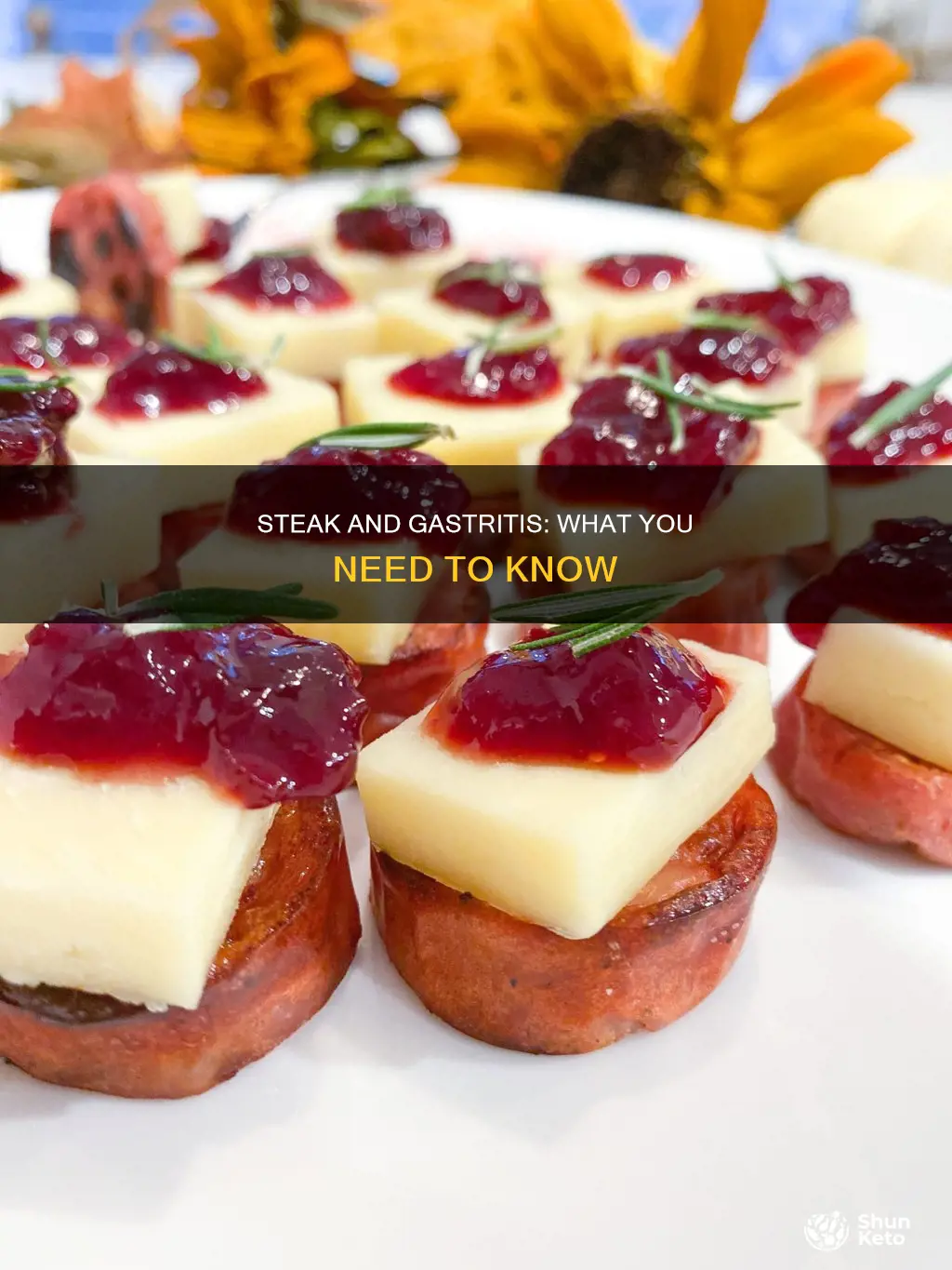 is a small steak ok for gastritis diet