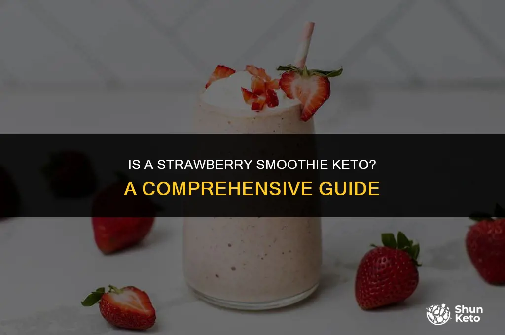 is a starwberry smoothie keto