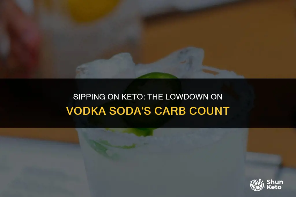 is a vodka soda keto