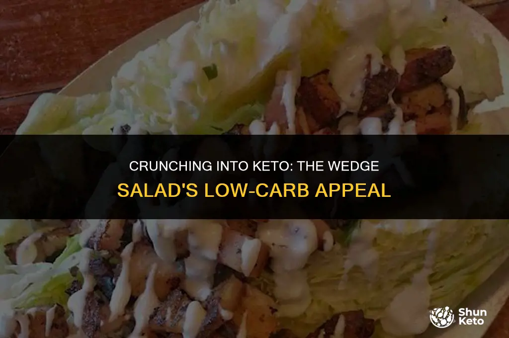 is a wedge salad keto