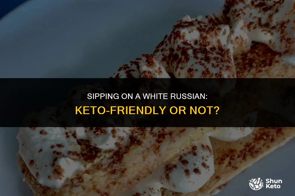 is a white russian keto