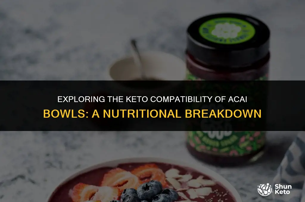 is acai bowls keto