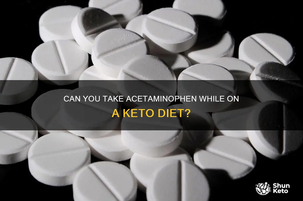 is acetaminophen okay with a keto diet