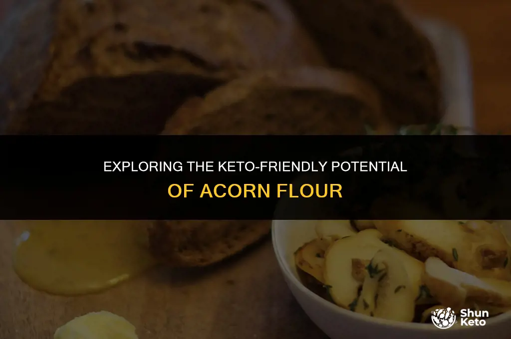 is acorn flour keto