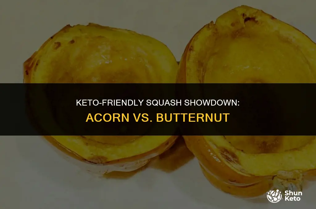 is acorn squash and butternut squash keto