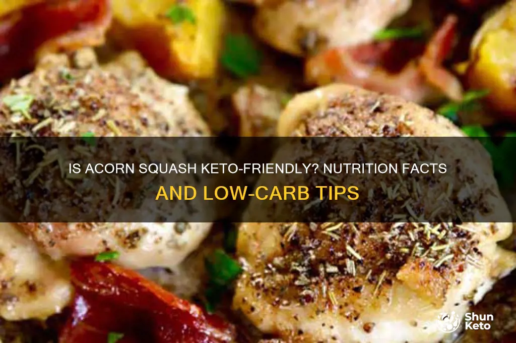 is acorn squash keto diet